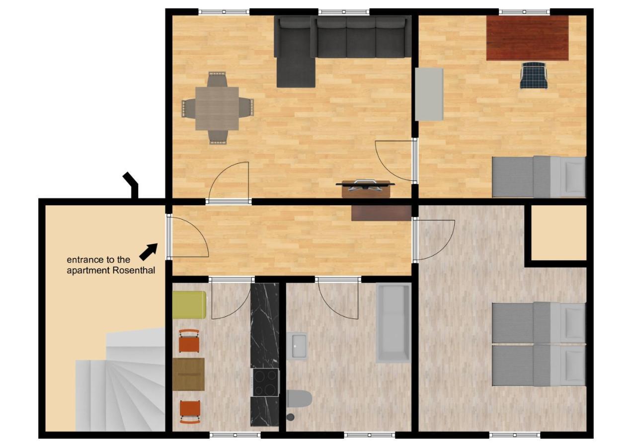 Apartamento Haus Barkhausen Monschau Exterior foto